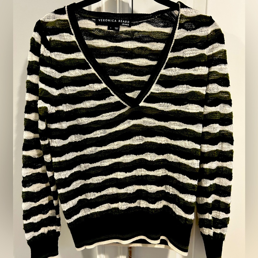 Veronica Beard puff sleeve sweater